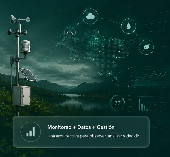 Monitoreo + Datos + Gestión